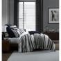 Private Collection Colby Steel Yarn Dyed Chenille Jacquard European Pillowcase 65x65cm | Steel
